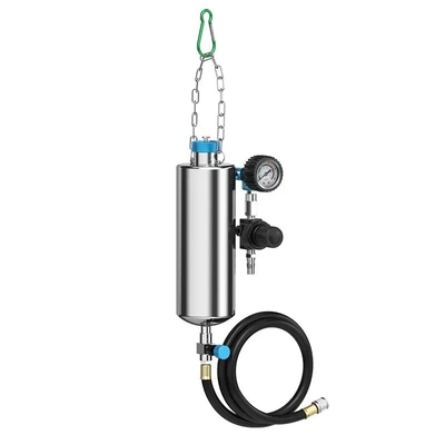 Kit de rinçage du système de climatisation noir Outil efficace de nettoyage du système de climatisation pour l'entretien de la ligne de voiture