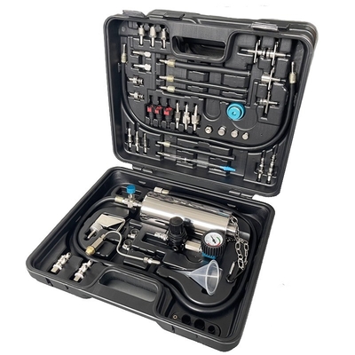 Kit de rinçage du système de climatisation noir Outil efficace de nettoyage du système de climatisation pour l'entretien de la ligne de voiture