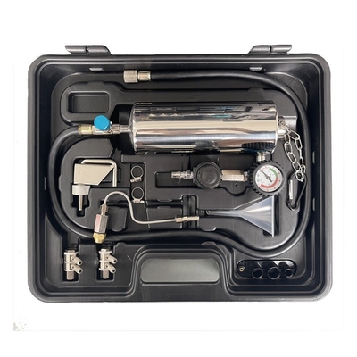 Kit de rinçage du système de climatisation noir Outil efficace de nettoyage du système de climatisation pour l'entretien de la ligne de voiture