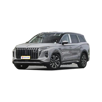 2024 HongQi HS7 SUV noir de taille moyenne à grande avec conduite à gauche et sans support de toit
