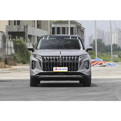 2024 HongQi HS7 SUV noir de taille moyenne à grande avec conduite à gauche et sans support de toit