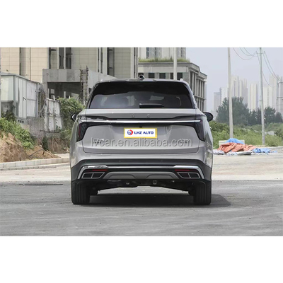 2024 HongQi HS7 SUV noir de taille moyenne à grande avec conduite à gauche et sans support de toit
