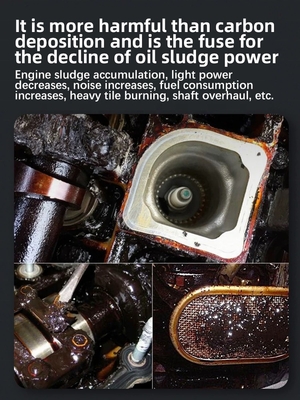 Plus propre et plus de moteur avec le système d'huile du moteur Ora plus propre Trois ans Date de péremption