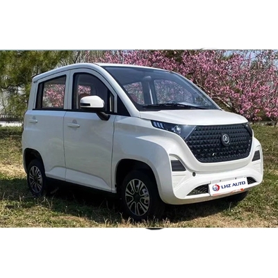 Véhicule électrique à basse vitesse à quatre roues avec direction à gauche et batterie lithium-ion