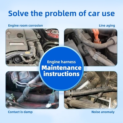 Solution de nettoyage et de protection des conduites du compartiment moteur pour les véhicules automobiles