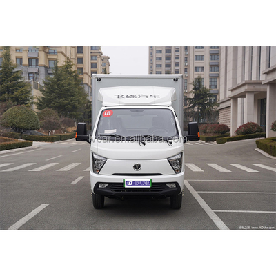 Camion électrique pur de petite taille de 3,5 tonnes à prix abordable avec une boîte blanche 4010*1850*1650