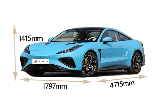 2024 Neta GT560 4 sièges SUV pur électrique Voiture électrique Voiture électrique couple maximal Nm 620N.m