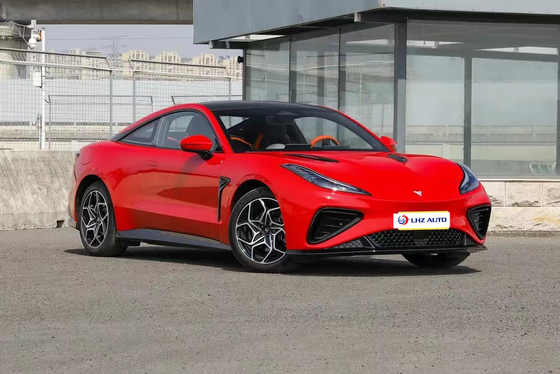 Le couple maximal de 620 N.m 2024 NETA Gt voiture de sport électrique avec une autonomie de 560 km et 4 sièges