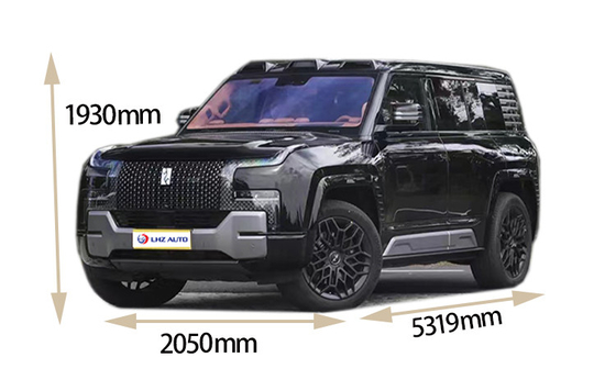 Capacité de la batterie 49KWH SUV hybride électrique BYD Yangwang U8 Luxe 5 places Grand 4x4