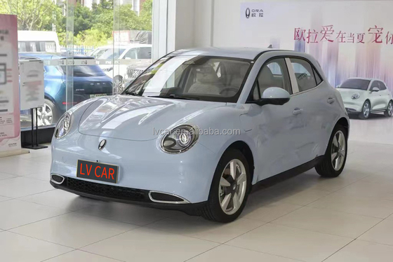 2024 ORA Good Cat Voiture électrique avec une capacité de batterie de 49,9 KWH et un couple maximal de 210 Nm